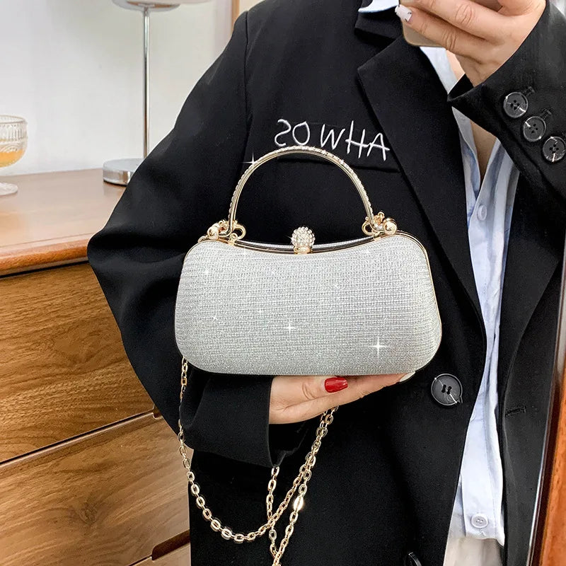 Cute Small PVC Shoulder Crossbody Bags for Women 2023 Hit Luxury Party Evening Handbags and Purses Female Travel Clutch