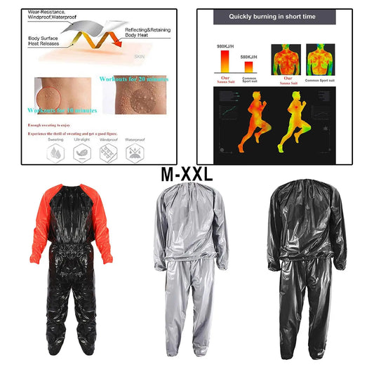 Heavy Duty Fitness Sauna Suit  Full Body