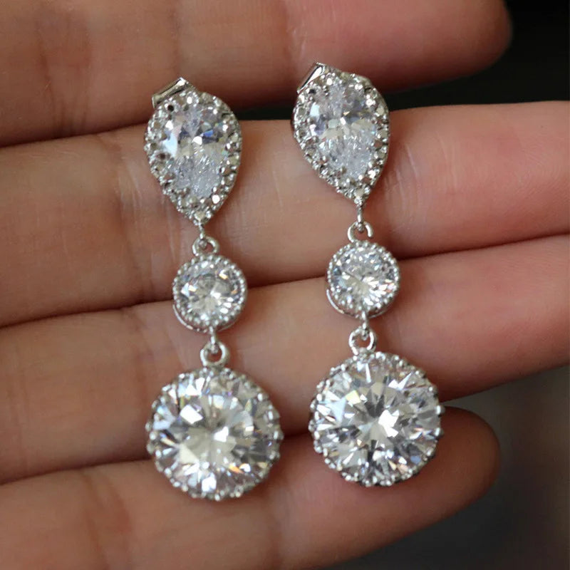 52 Styles Lab Moissanite Dangle Earring