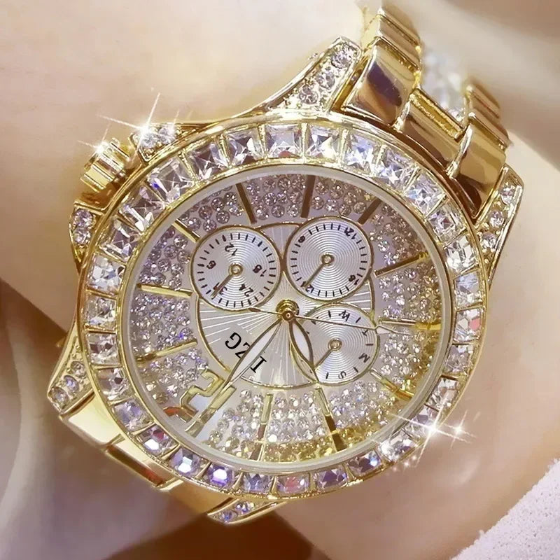 Fashion Women Watch with Diamond