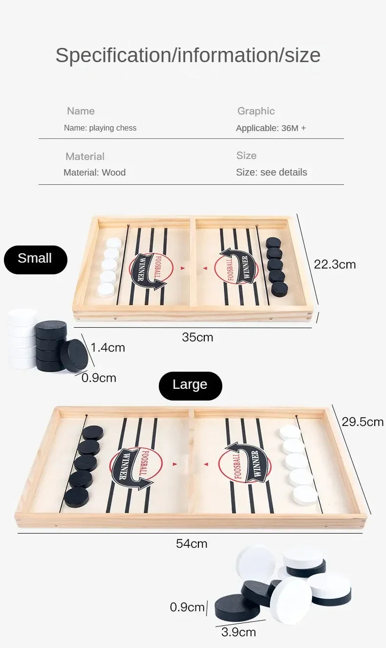 Foosball Winner Games Table Hockey Game Catapult Chess Parent-child Interactive Toy Fast Sling Puck Board Game Toys For Children