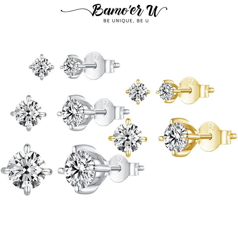 Moissanite Earrings Diamond