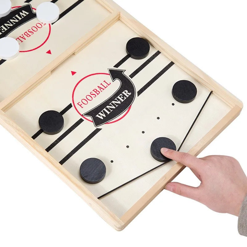 Foosball Winner Games Table Hockey Game Catapult Chess Parent-child Interactive Toy Fast Sling Puck Board Game Toys For Children