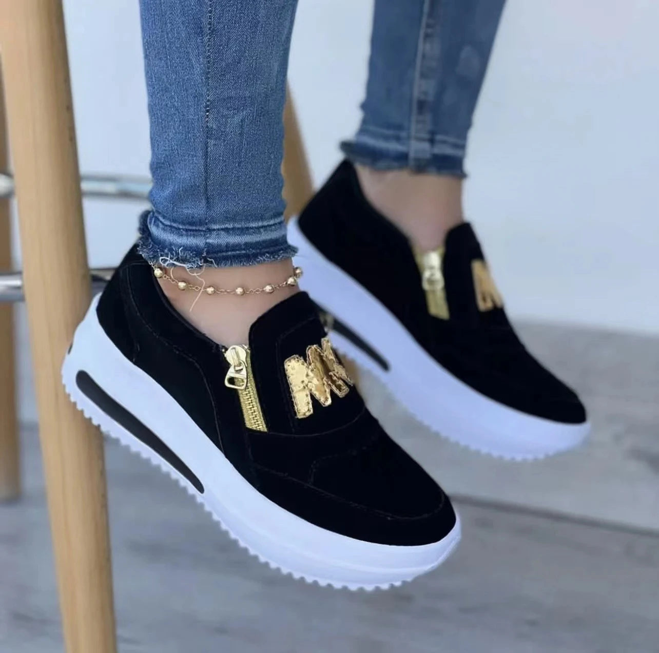 Women Platform Shoes Casual Slip on